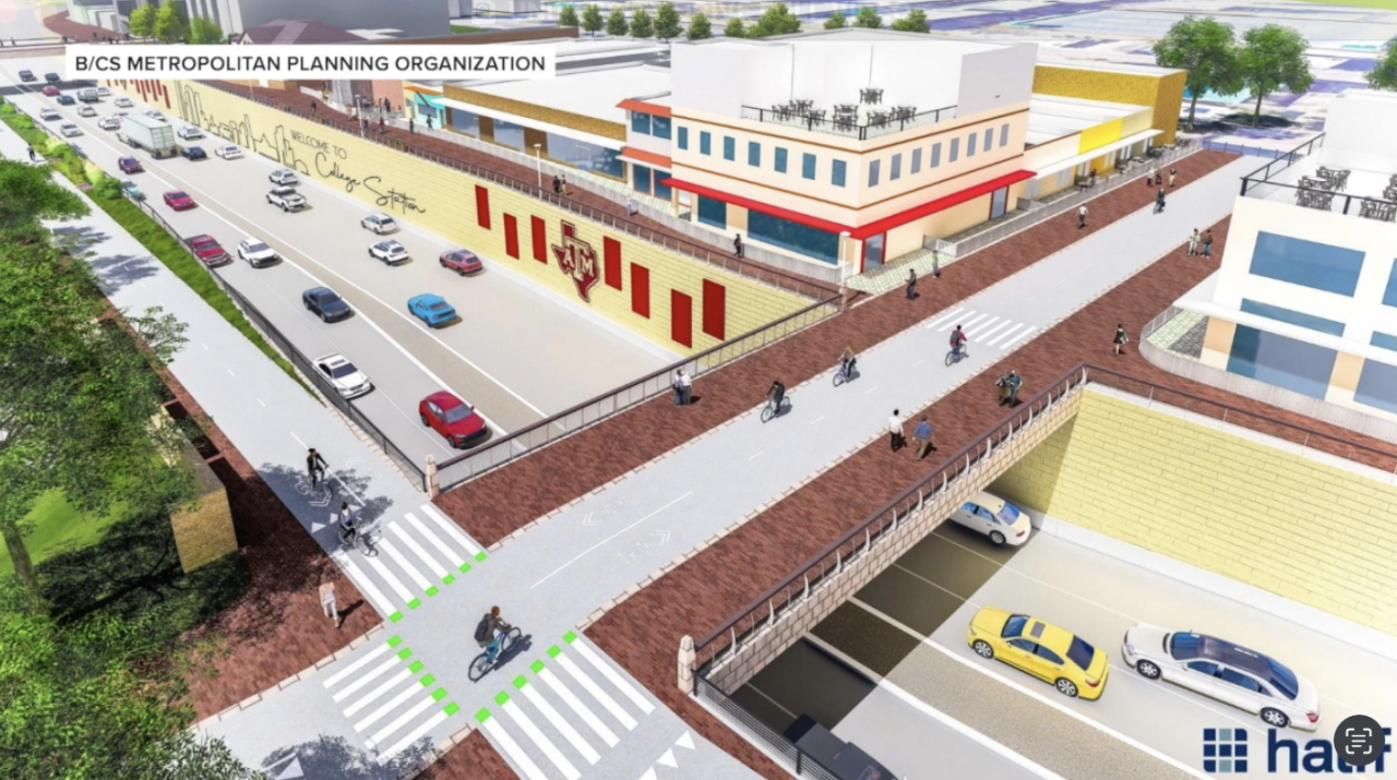 Concepts aim to make University Drive safer for TAMU community