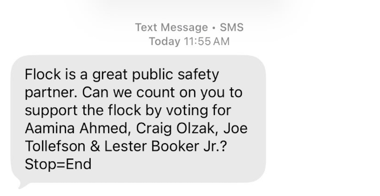 Text message