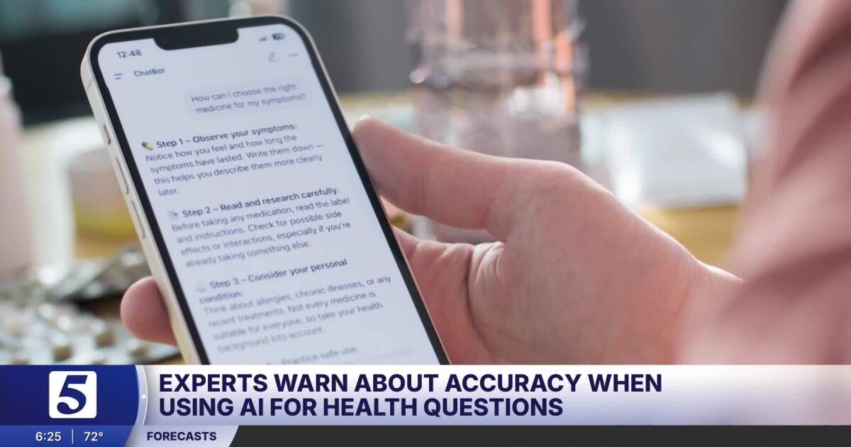 Consumer Reports warns against trusting AI with medical questions