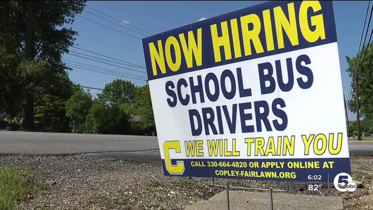 Now hiring school bus drivers