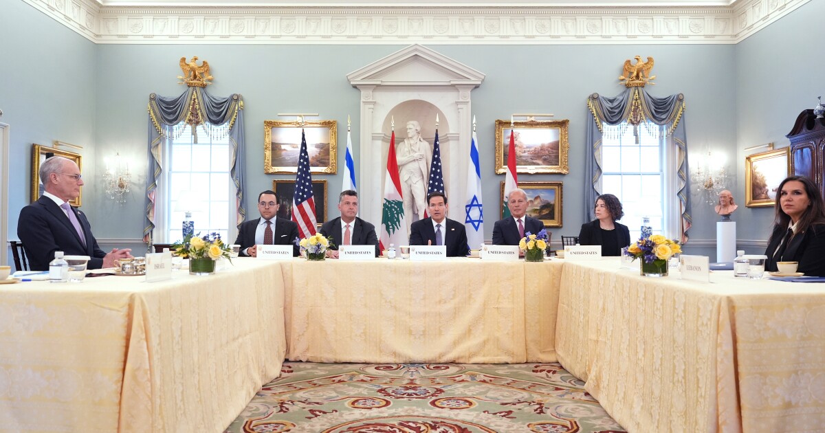 US hosts rare talks between Israel and Lebanon, but a ceasefire remains elusive