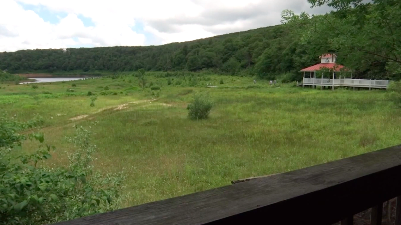 Lake featured in 'Dirty Dancing' filling up 12 years after running dry