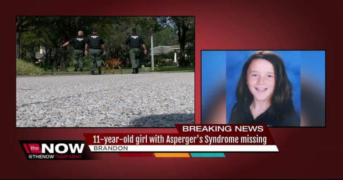 11YO girl from Brandon reported missing