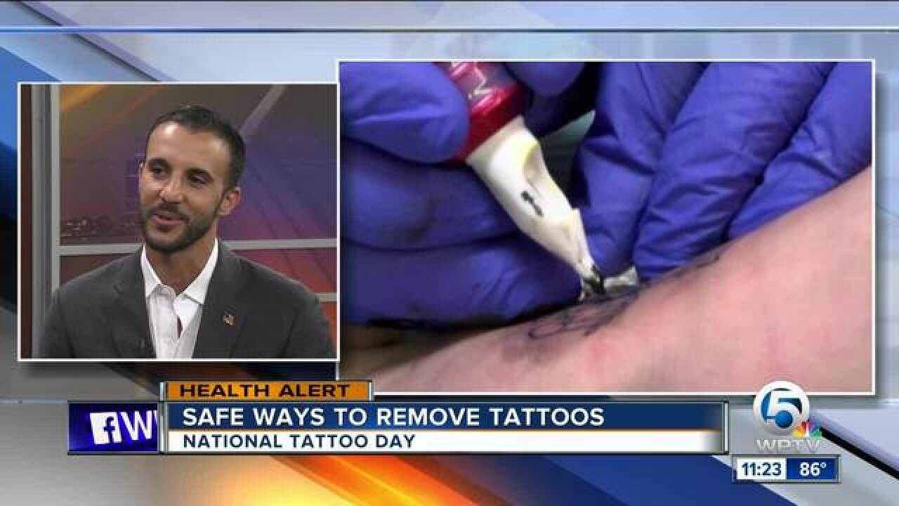 Safe ways to remove unwanted tattoos
