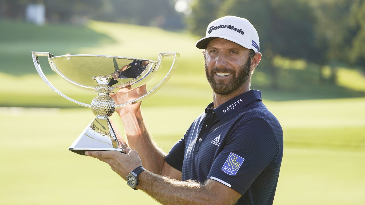 Dustin Johnson Wins Pga S Tour Championship Claims Fedex Cup And Its 15 Million Prize