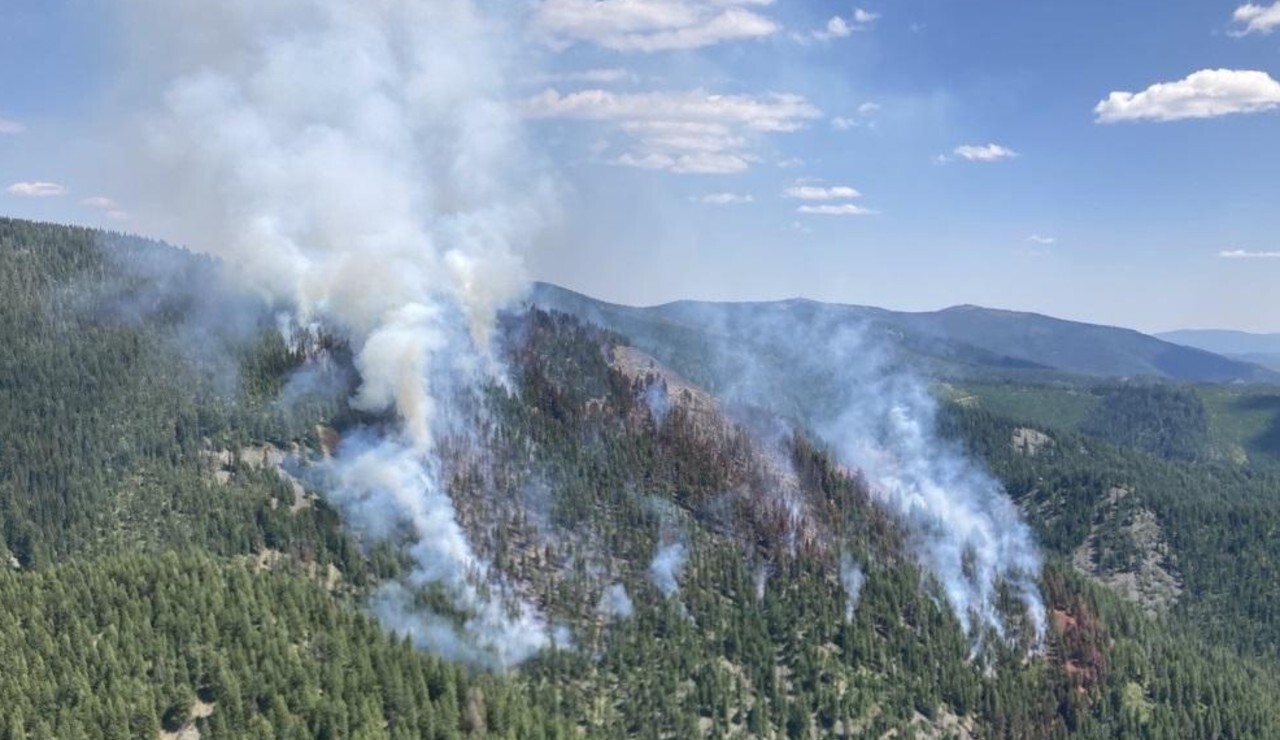 Deep Lookout Mtn Fire