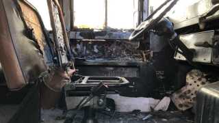 school bus arson nyc