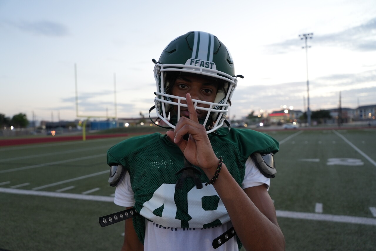 King senior receiver Damon Smith
