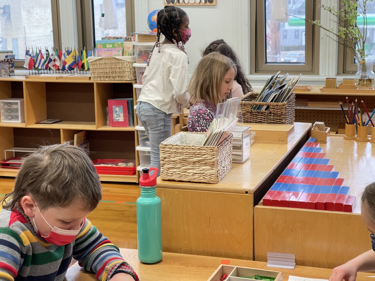 Students at Maryland Avenue Montessori School 