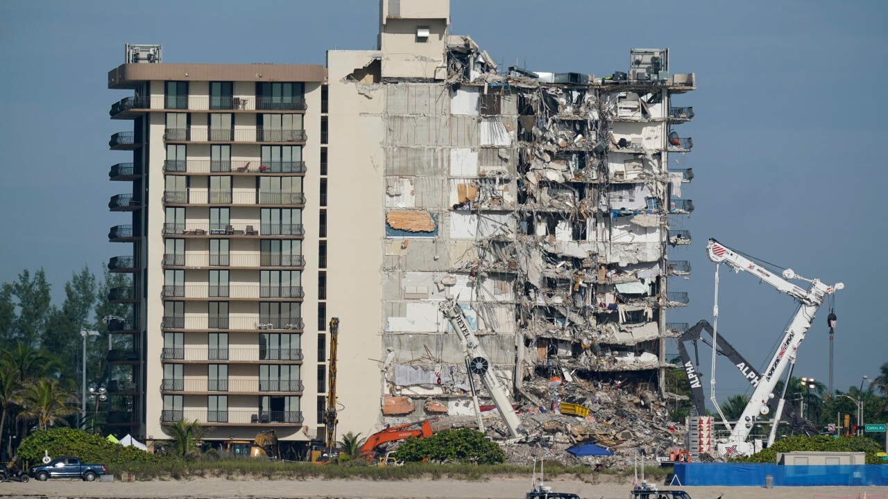Building Collapse Miami