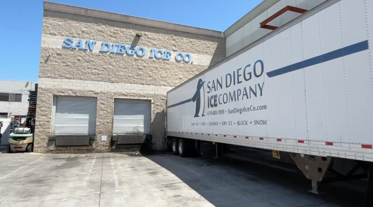 san diego ice company truck