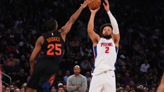 Pistons Knicks Basketball