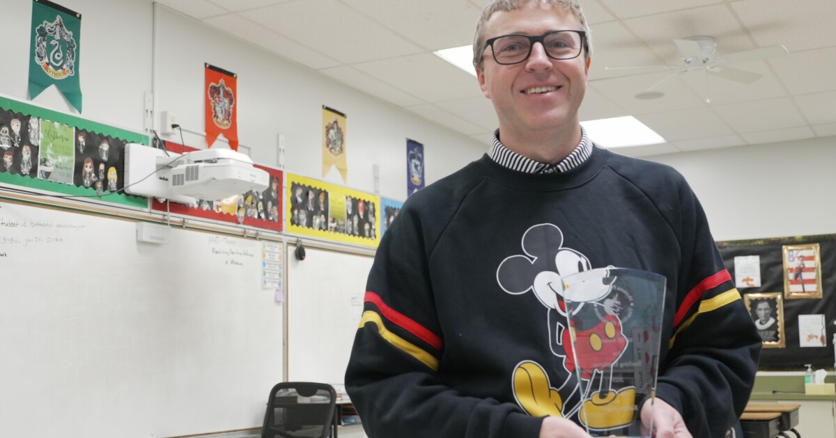Helena teacher recognized nationally for excellence