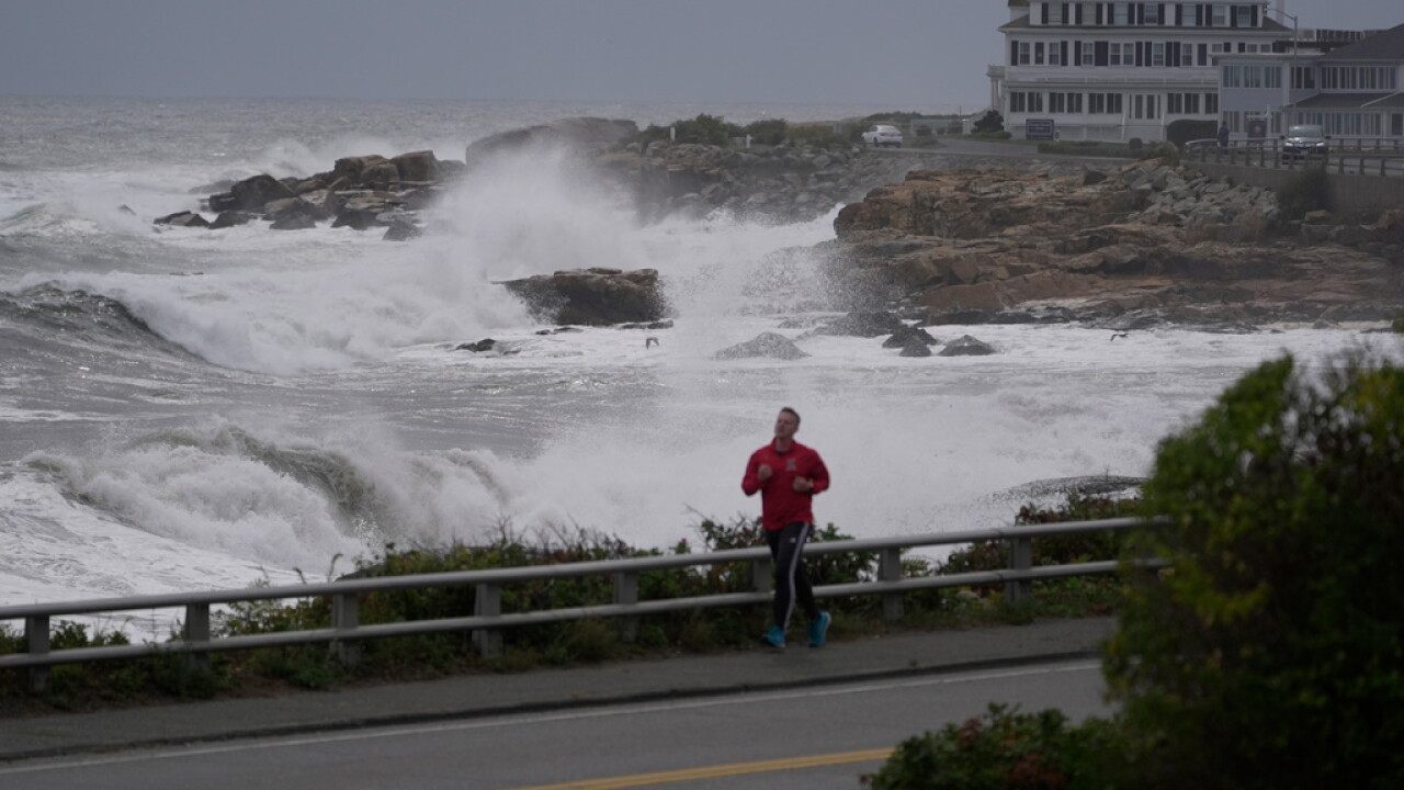 US Massachusetts Extreme Weather Nor'easter
