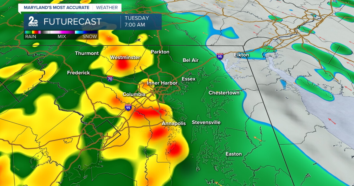 A rainy week ahead