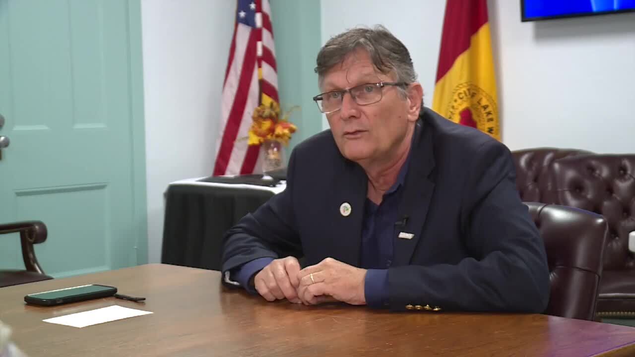 Lake Worth Beach commissioner Christopher McVoy talks about the new federal grant to upgrade its electric utility. Nov. 20, 2023