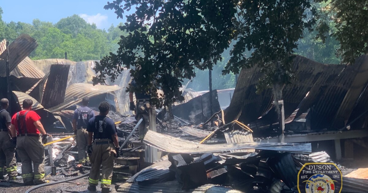 Lafayette Parish home destroyed in fire
