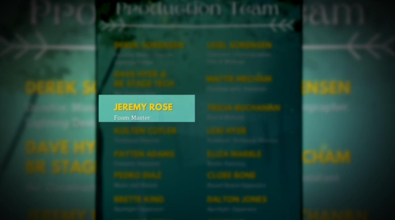 Jeremy Rose, a registered sex offender, is listed as a volunteer on the Bear River High School school play program