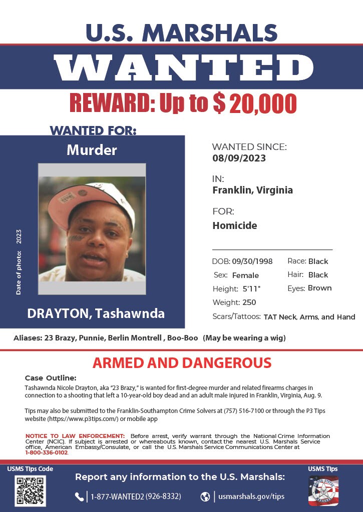 drayton u.s. marshals poster