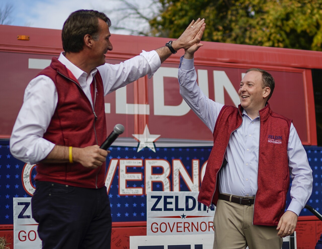 Glenn Youngkin, Lee Zeldin