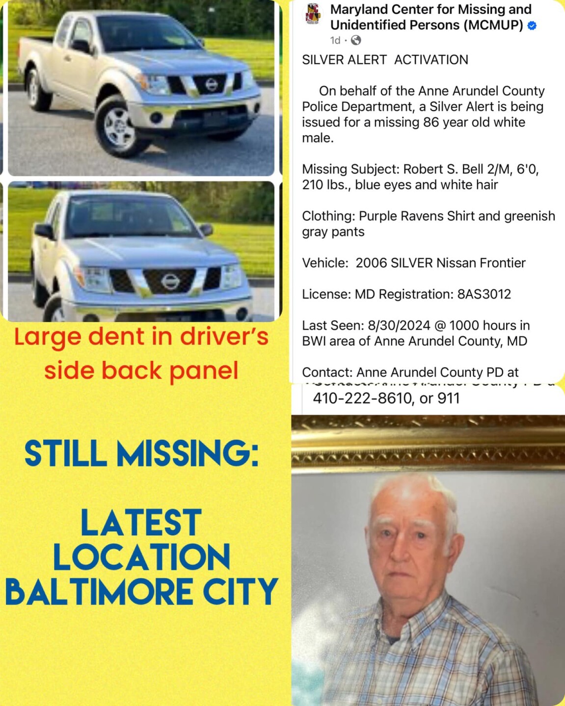 Robert Bell missing