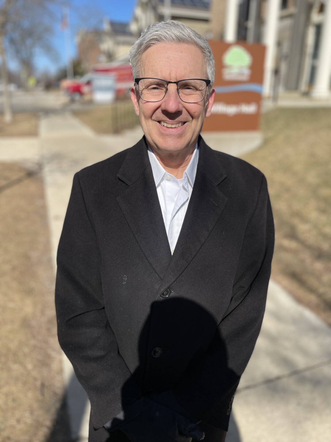 Village Trustee Matt McGovern