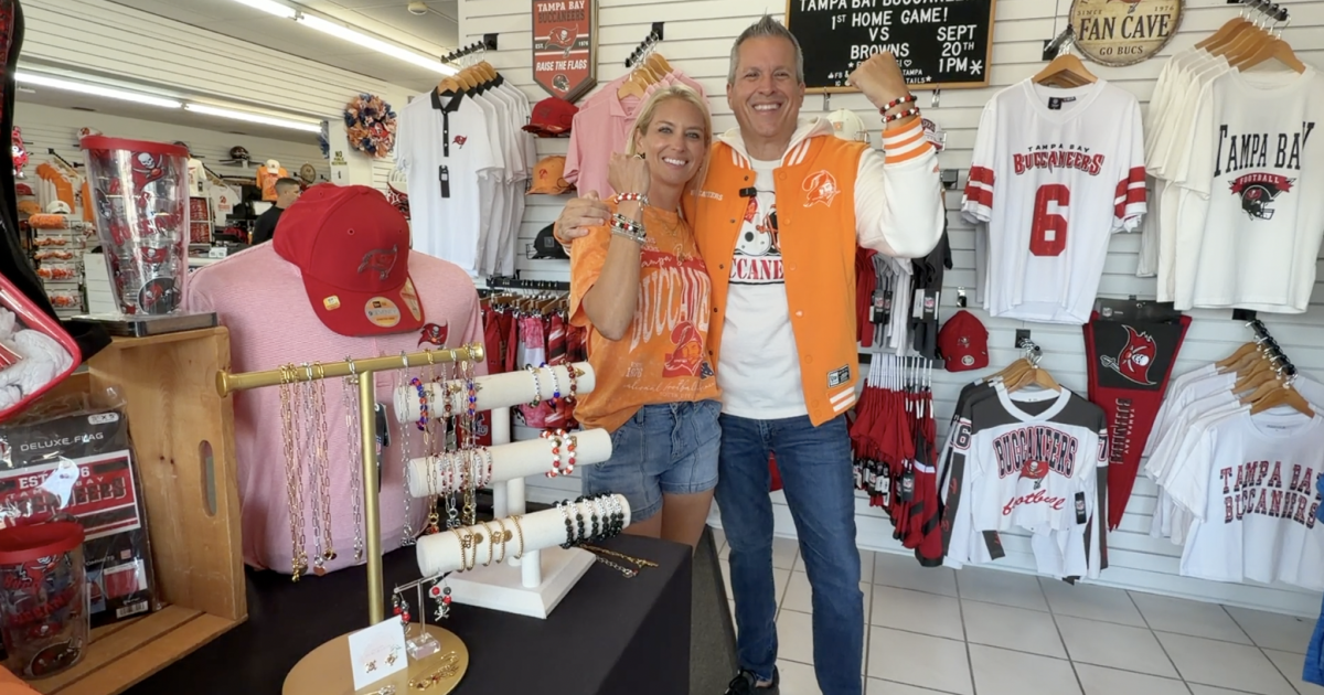 Bucs jewelry designer Kelsey Belmont finds retail home at Heads and Tails in Tampa