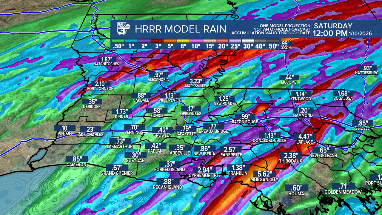 Extended HRRR Accumulation Acadiana.png