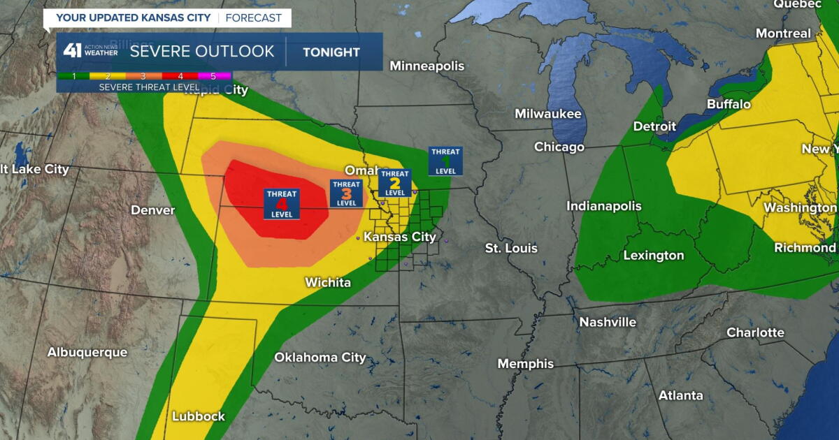 Weather Blog - Severe Weather Risk Thursday