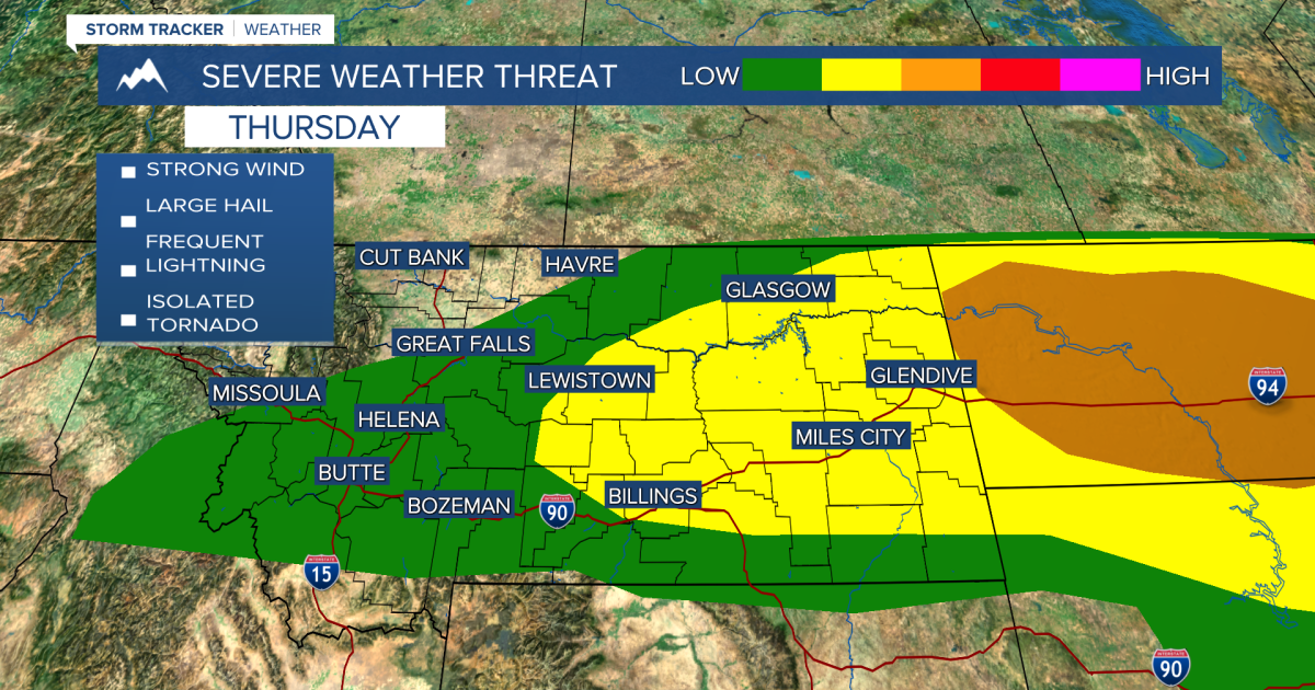 Severe threat looms over Montana