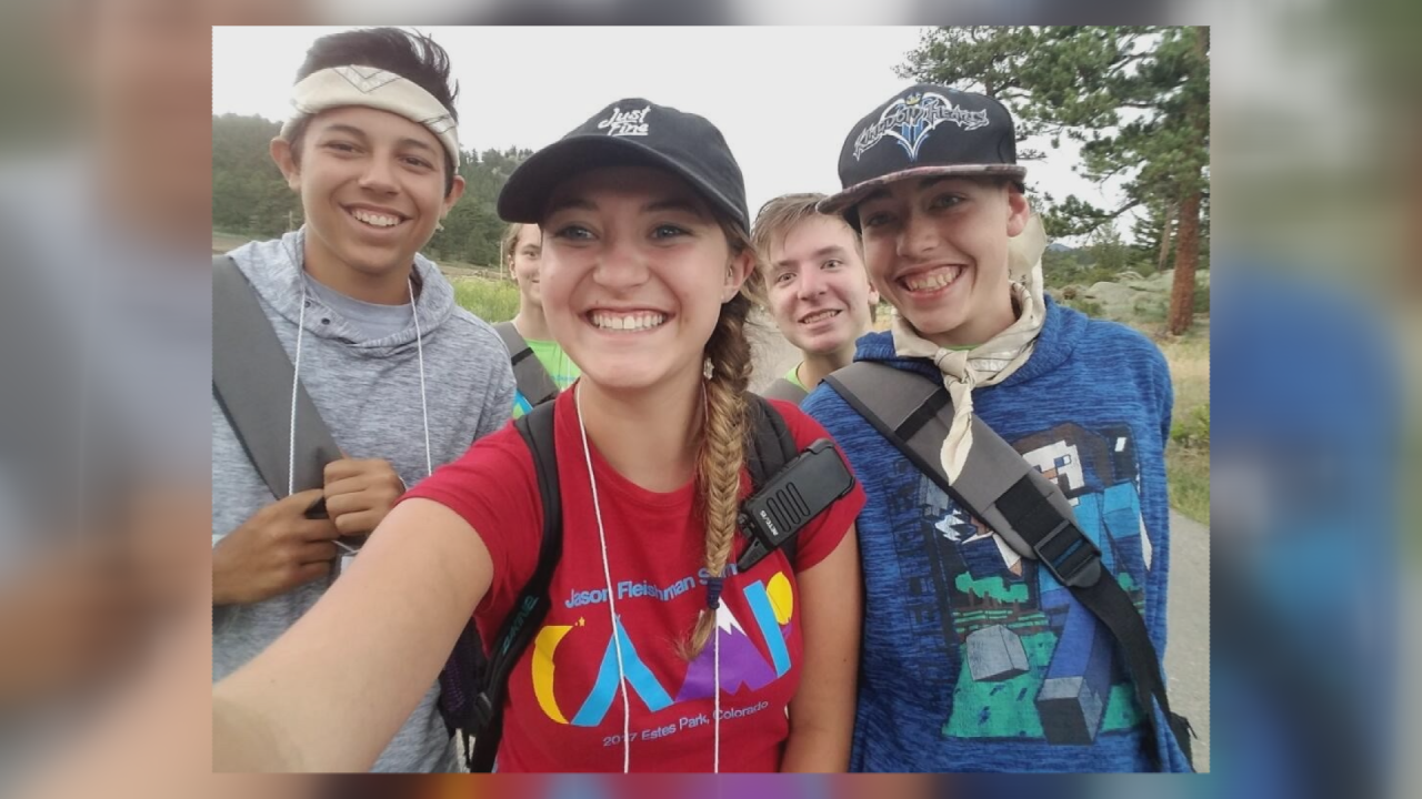 Marissa Cardenas attending camps at Epilepsy Foundation