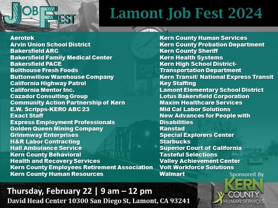 Lamont Job Fest Employers