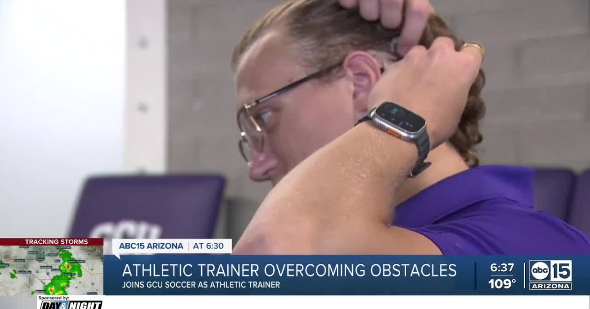 Kevin Rance GCU deaf athletic trainer hopes to inspire others