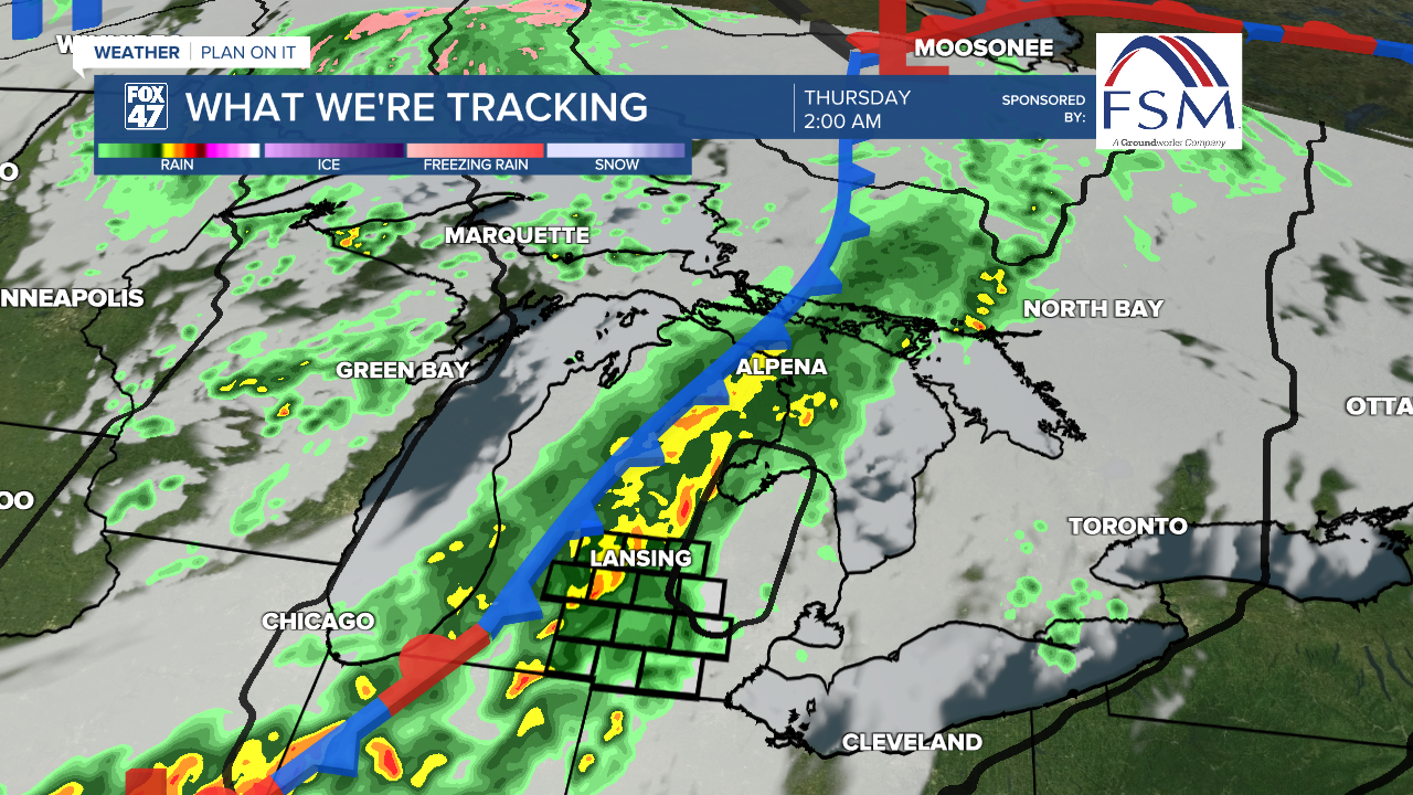 Showers arrive Wednesday evening ahead of an incoming cold front which will make it feel more like fall