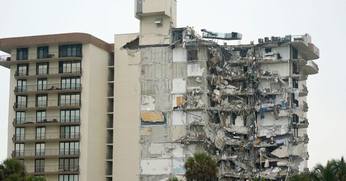 Pool deck at collapsed Florida condo building failed to comply with codes