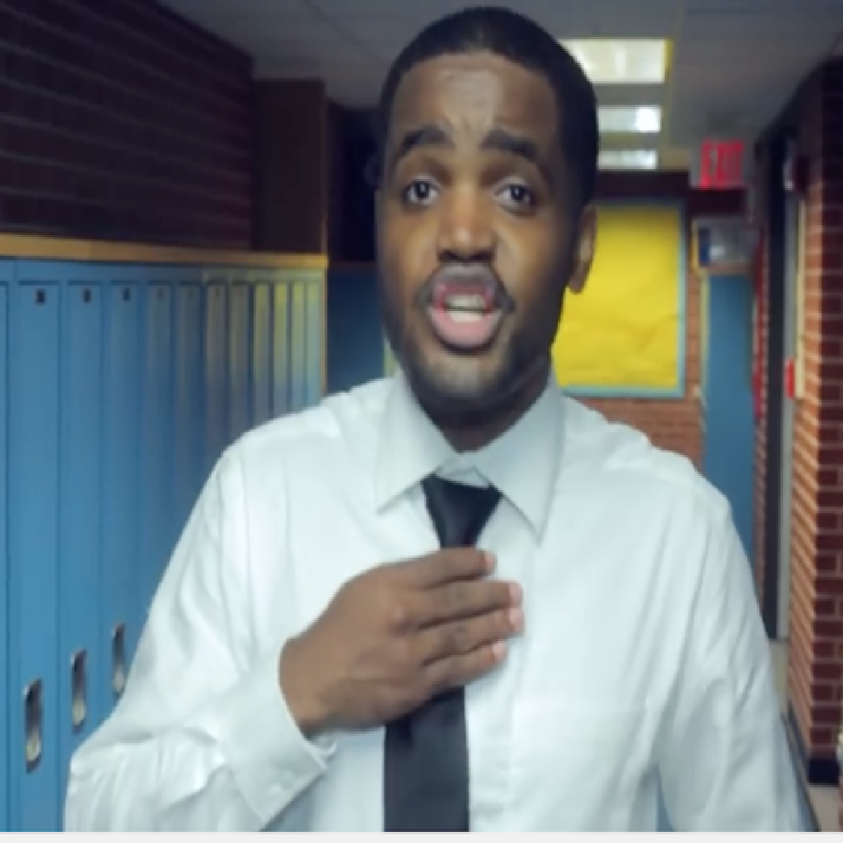Teacher Dwayne Reed welcomes class to 4th grade via rap video