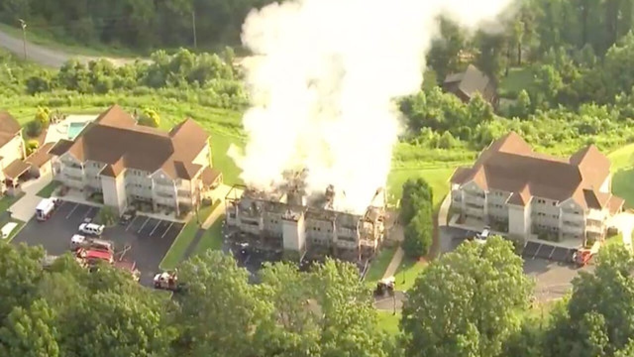 Photos: Fire Destroys Center Hill Lake Condos