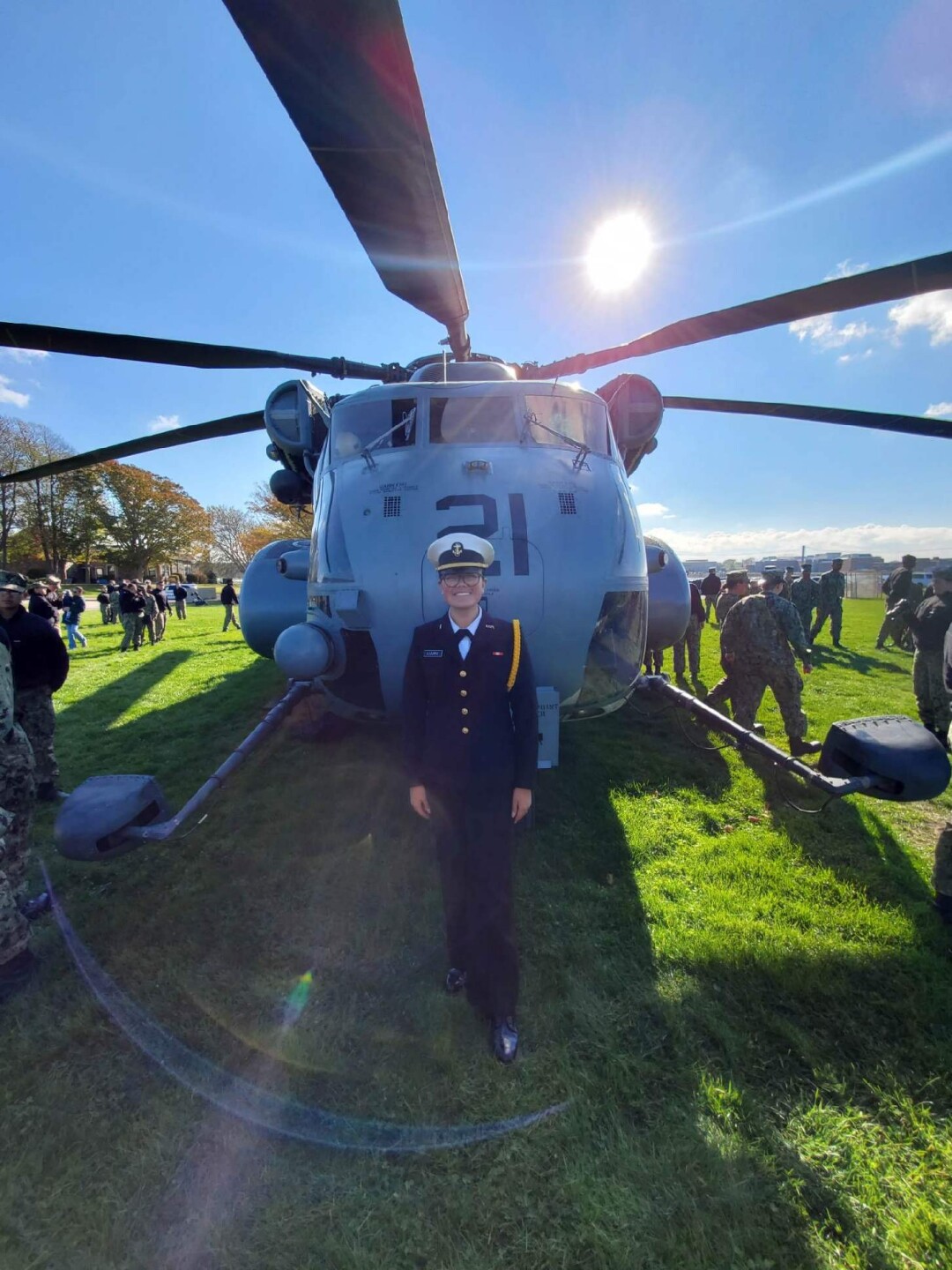 Midshipman Candidate Layla Lujan, U.S. Navy