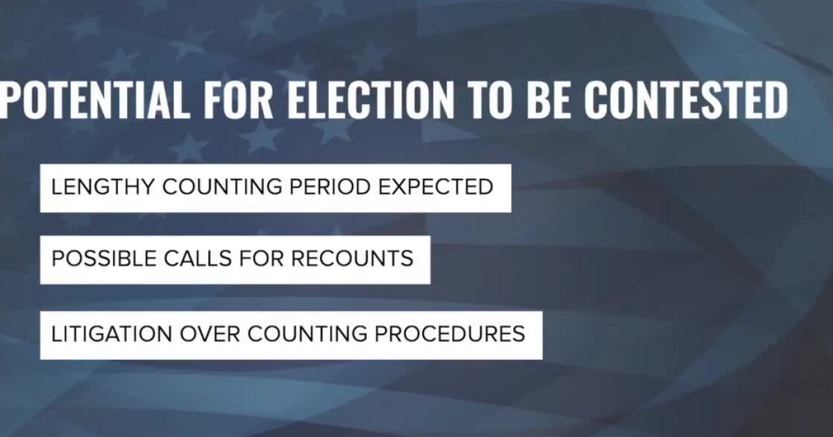 Potential for election to be contested