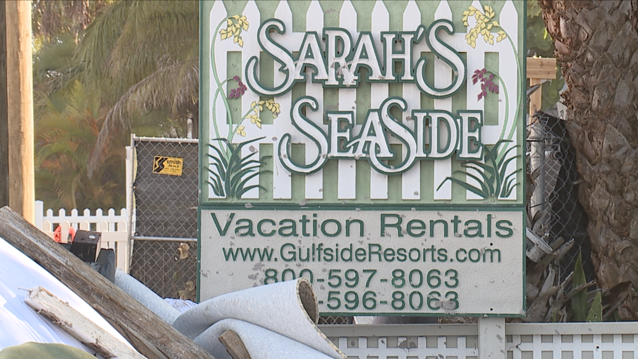Indian Rocks Beach Helene Owner of Sarah's Seaside on Indian Rocks Beach plans to rebuild after ...