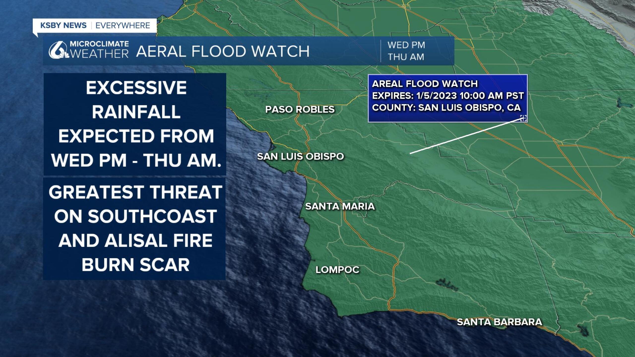 Atmospheric river to bring heavy rain, strong winds and widespread flooding
