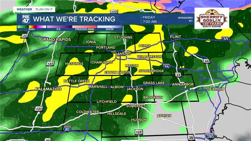 Round two brings heavier rainfall to our neighborhoods during the AM hours with additional flooding not expected at the moment