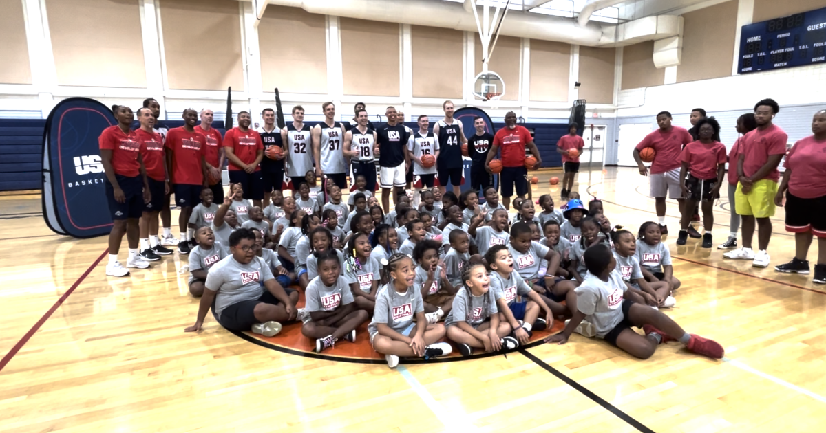 USA Basketball teams up with local youth USA Basketball teams up with local youth