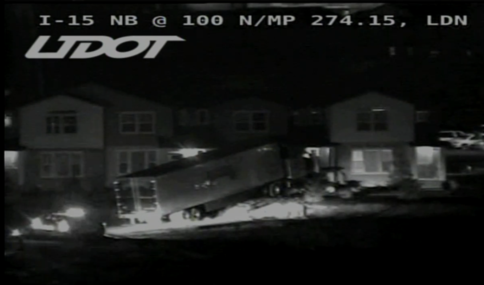 Semi crashes into Lindon house after veering off I15