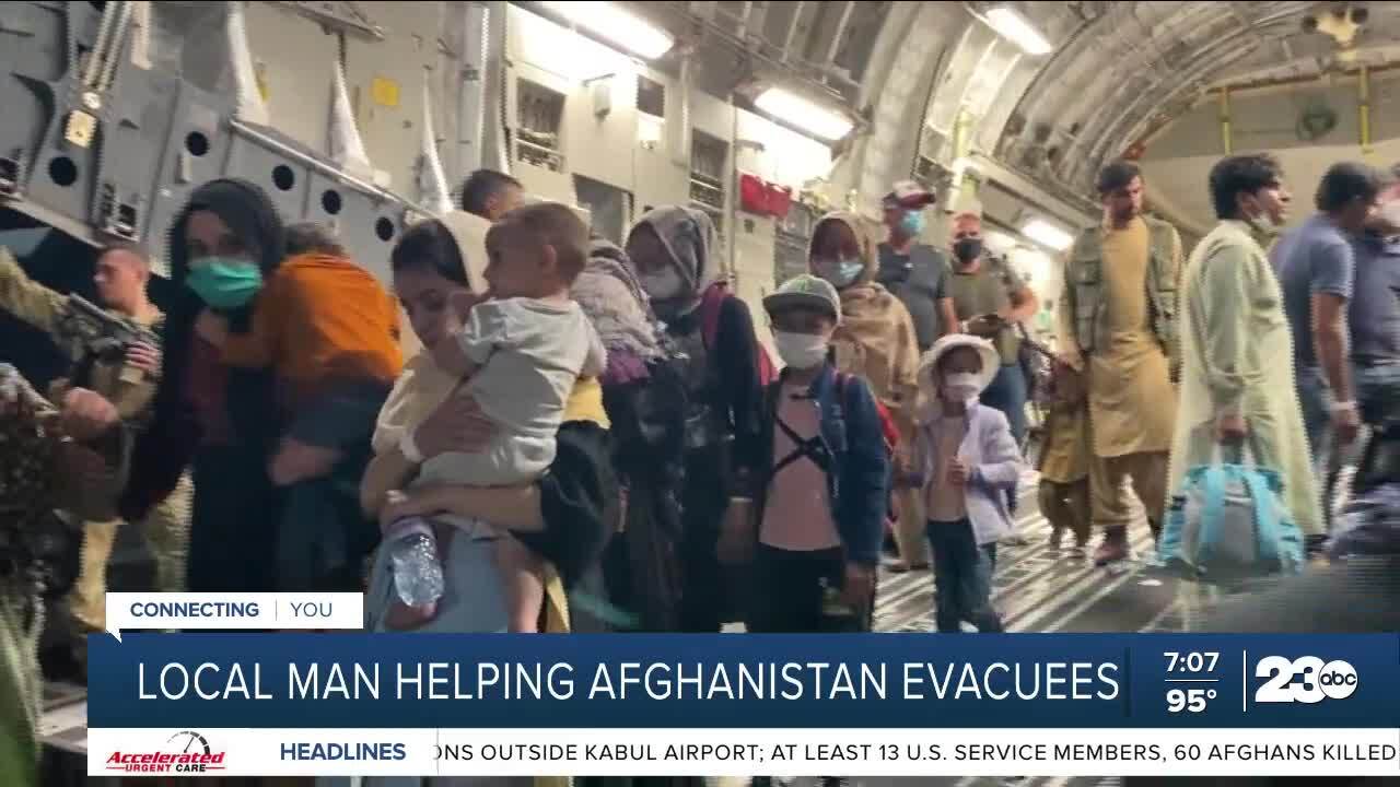 Tehachapi man helps families in Afghanistan August 26, 2021