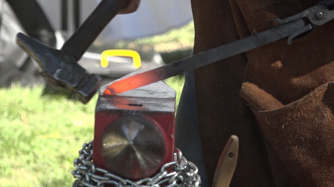 I thought the blacksmith work was cool