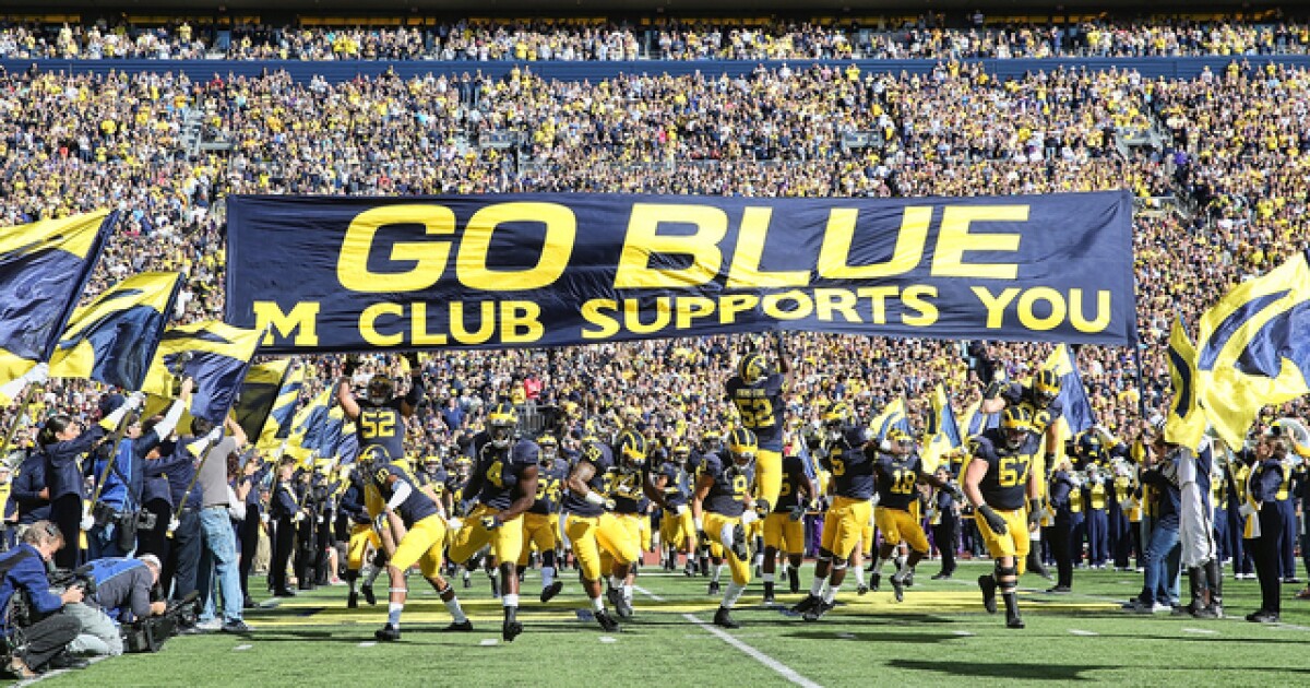 Michigan The Third Most Valuable College Football Team In The Country
