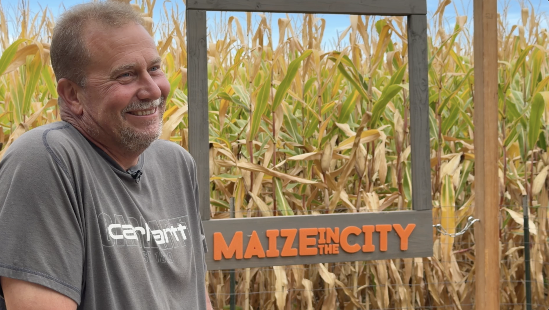 Mark Villano says he enjoys opening Maize in the City for the community