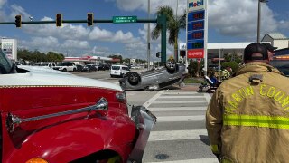 SUV and Ambulance Collide