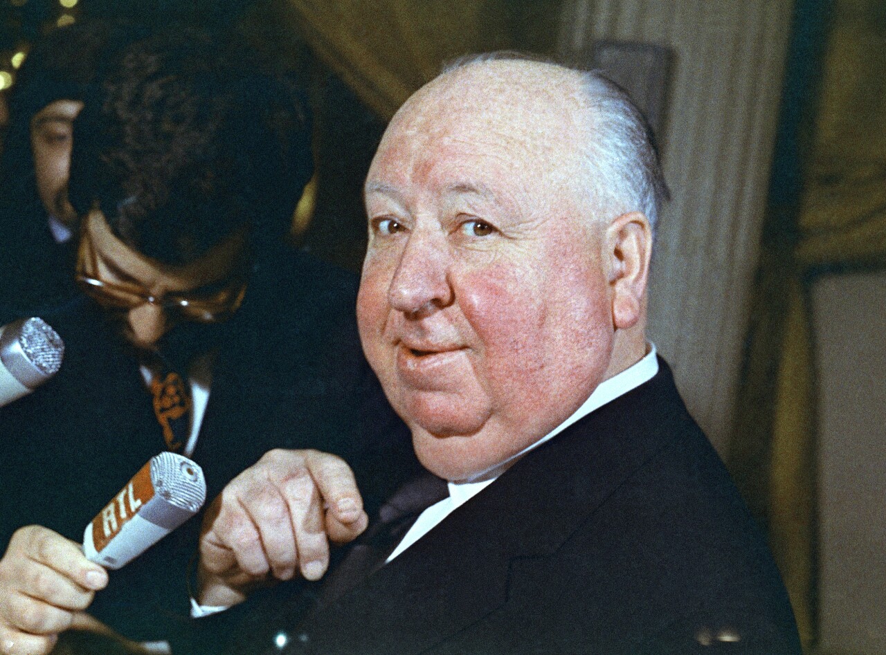 Alfred Hitchcock in 1972